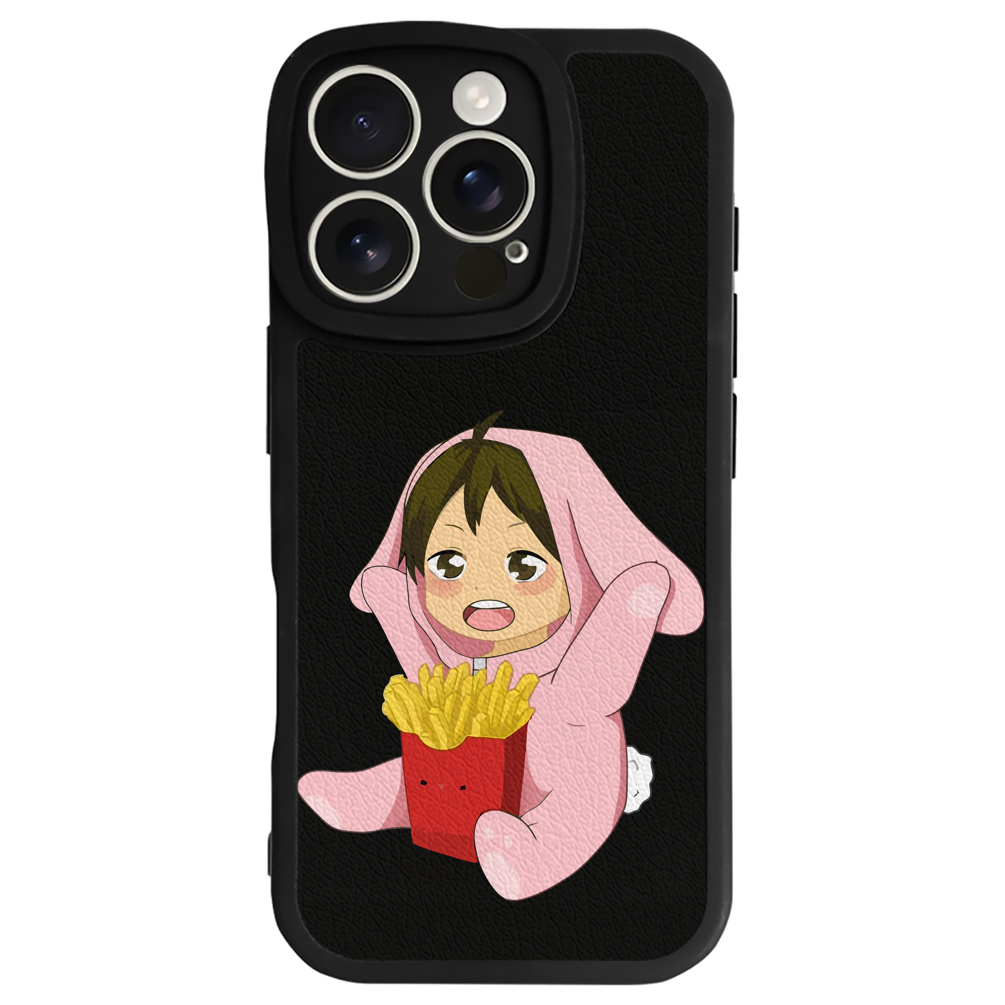 （画像用） ハイキュー!! Haikyu!! 【iPhone 16シリーズ対応】シリコンスマホケース（レザー調） 材質：シリコン